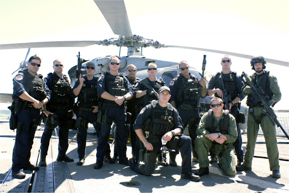 A 2009 posed photo of members of TACLET-Pacific, San Diego, California. (U.S. Coast Guard) A 2009 posed photo of members of TACLET-Pacific, San Diego, California. (U.S. Coast Guard)